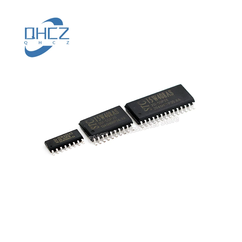 10pcs STC15W408AS-35I-SOP20 MCU STC15W408AS-35I-SOP16 28 New and Original In Stock