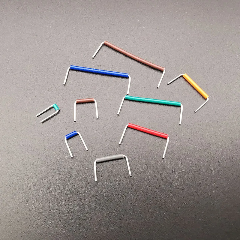 1Box 14 Kinds Solderless Breadboard Jumper Wires Kit Connecting Line Cables for DIY Breadboard Prototyping Solder Circuits