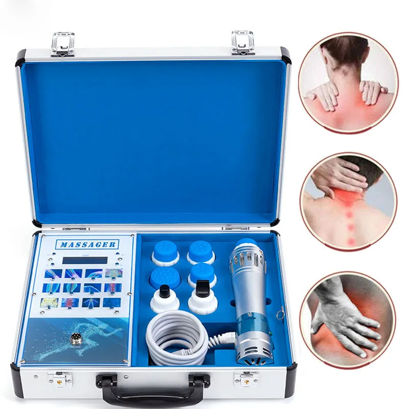 

Shockwave Physiotherapy Tens Massage Instrument Analgesia Joint Muscle Fascia Rehabilitation Neck & Back Massager Myostimulator