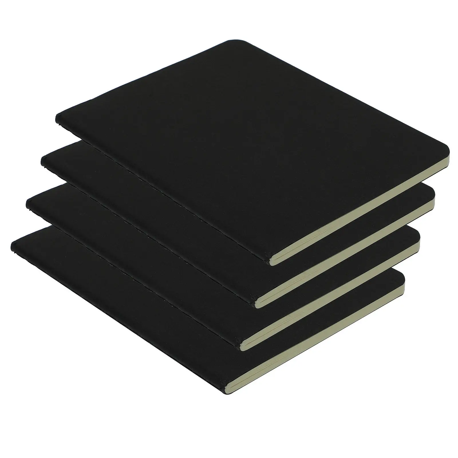 4Pcs Compact Sketchbook Painting Book Thick Paper Portable Drawing Pad Art Sketch Book for Nature Drawing Beginners