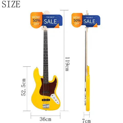 10 best sales 4 तार वाला गिटार बास - №9