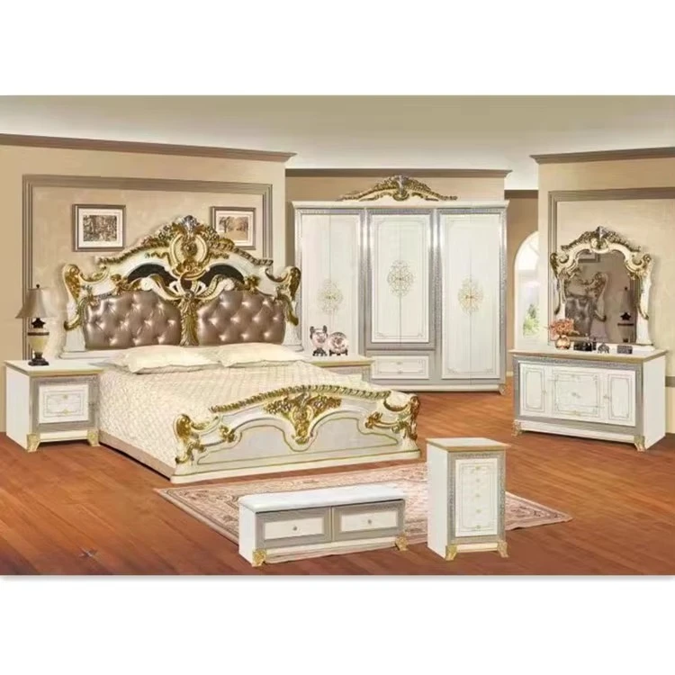 

!@Luxury Hot Sale High Quality Bedroom Furniture Set for Bed Room