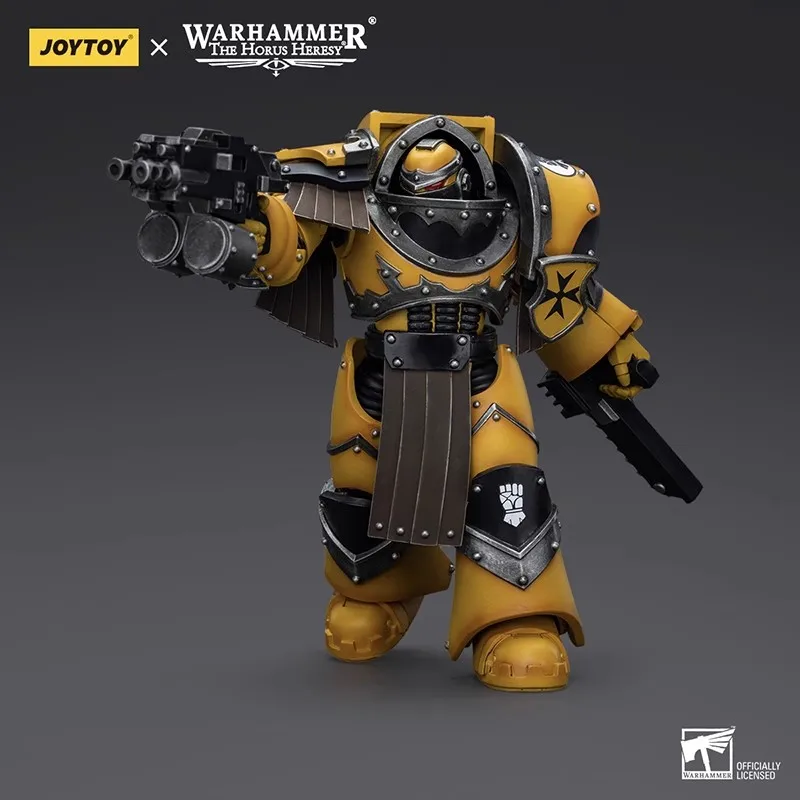 JOYTOY Warhammer The Horus Heresy 1/18 Pugni Imperiali Legione Cataphractii Terminator Squad Action Figure Gioco Soldato Militare