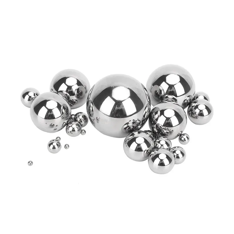 

G10 Precision 304 Stainless Steel Balls 0.5mm to 16.669mm Dia Polished Metal Spheres for Check Valves & Slides