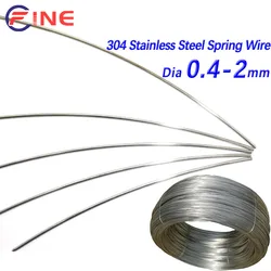 2/5M 304 Stainless Steel Spring Wire Hard Wire Diameter 0.4/ 0.5/ 0.6/ 0.7/ 0.8/ 1.0/ 1.2/ 1.3/ 1.5/  1.6/ 1.8/ 2.0mm