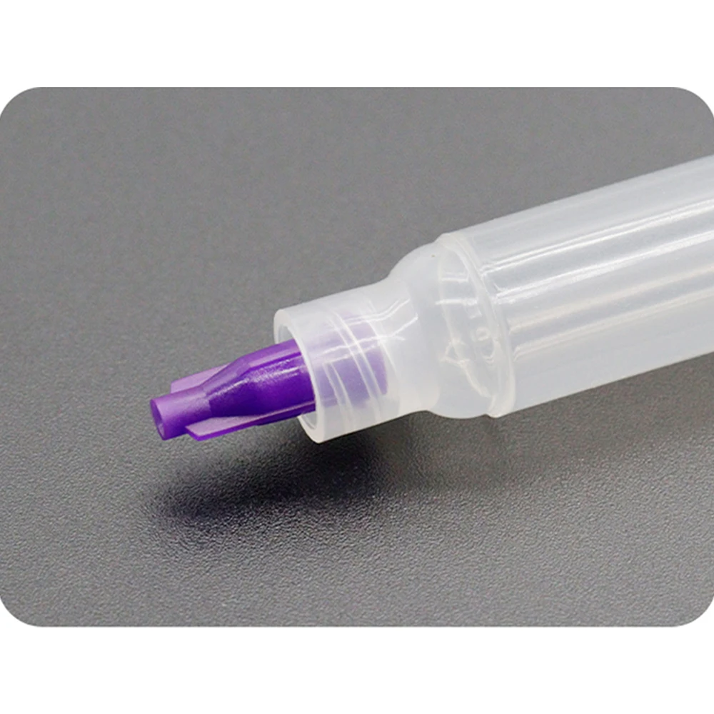 100/300/500 قطعة قبعات طرف حقنة الاستغناء عن طرف إبرة غطاء متعدد الألوان دوامة الفم حقنة التوصيل