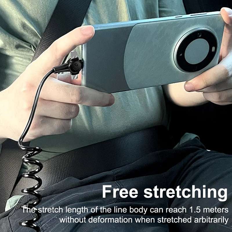 Cable de datos 3 en 1 de carga rápida de 120 W: micro USB tipo C compatible con iPhone, POCO, Xiaomi