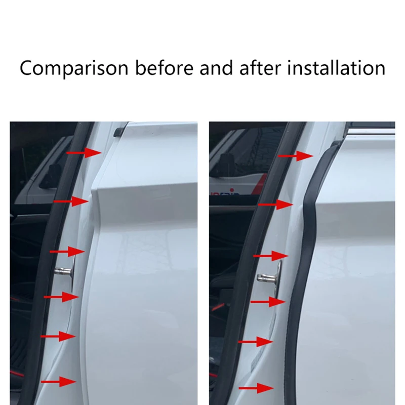 1Pair Car Door Seal…