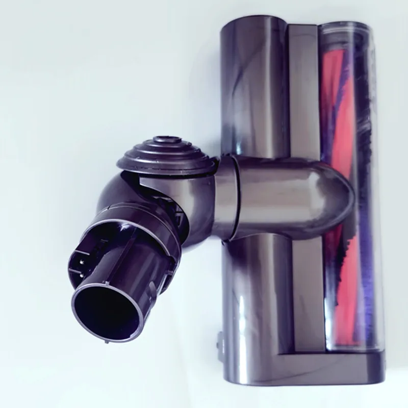 Original stock (98% new) Vacuum cleaner carbon fiber suction head for Dyson V6  DC62 DC74 DC59 SV03 SV05 Replacement floor brush