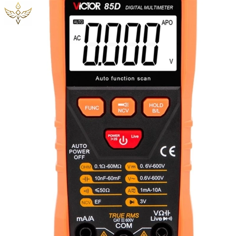 

Automatic multimeter VC85C/85D/85E/85F Multimeter voice broadcast anti-burn digital multimeter