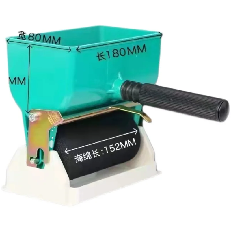 Manual glue applicator Small carton glue roller Drum type glue applicator Upper wood veneer glue applicator Rubber applicator