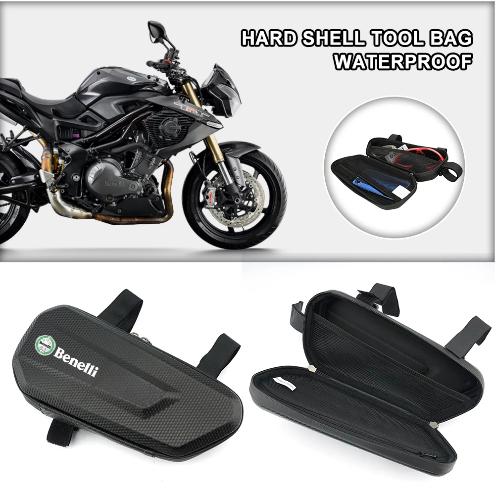 Handlebar Bag Motorcycle Waterproof Phone Storage Bag Accessories For BENELLI TRK TNT BN BJ Leoncino TNT125 TNT300 BN302 BJ500
