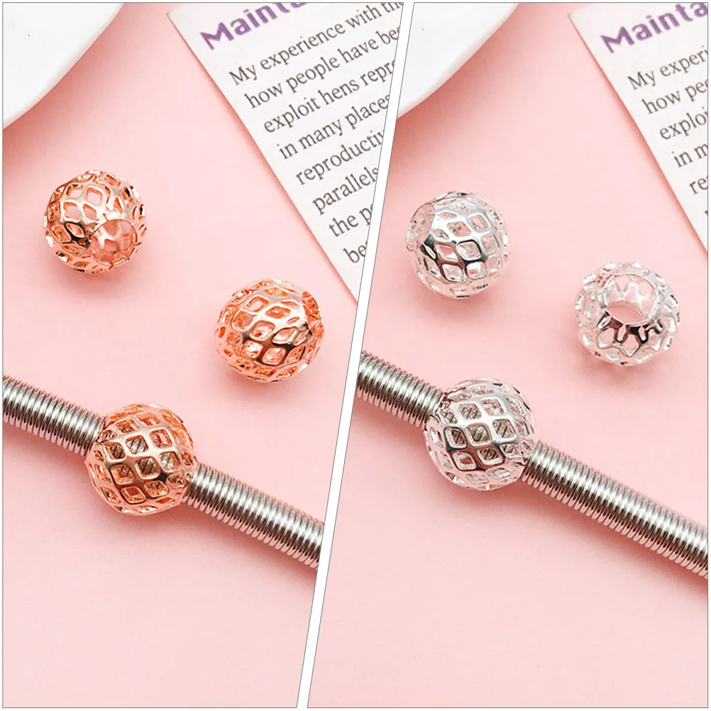 

25 шт., полые цветочные шарики-разделители, медные бусины, отверстие 8 мм, 4 мм, серьги «сделай сам», брелок, H сделано ювелирные изделия, ожерелье, браслет, подарки для рукоделия