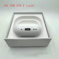 2025 NEW iOS18 ANC Air 4 Wireless Bluetooth Headphones with Active Noise Cancelling USB C Type Cable Stereo TWS Earphones