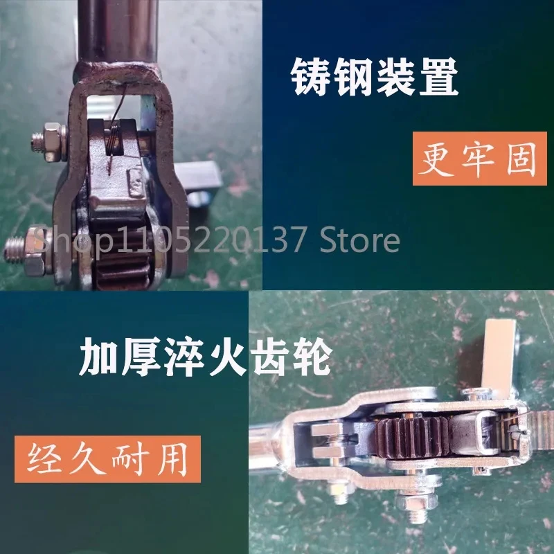A complete set of HDPE thickened corrugated pipe tensioners