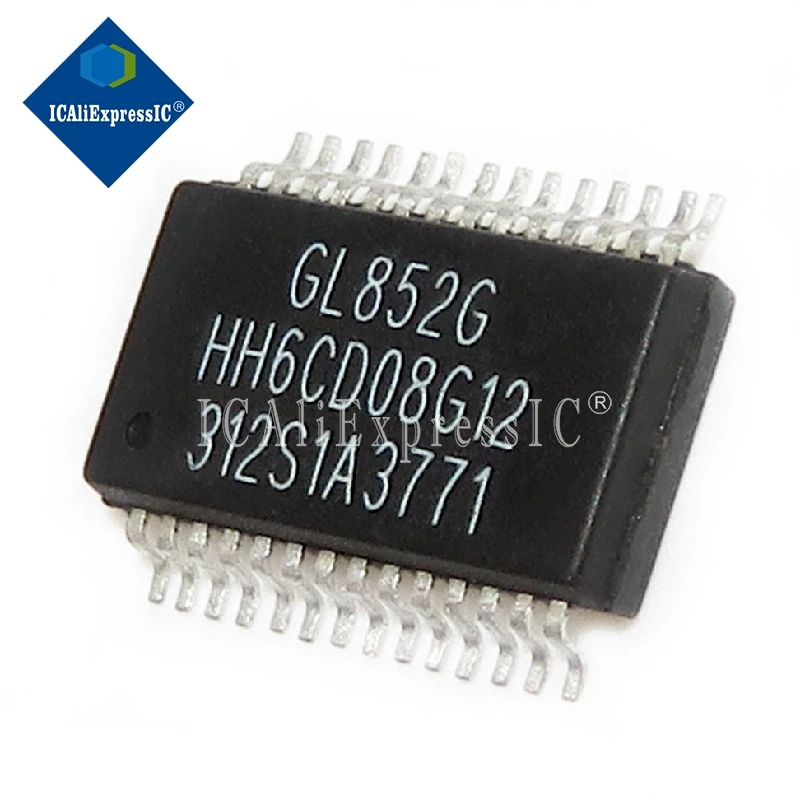 5pcs/lot GL852 GL852G SSOP-28 In Stock