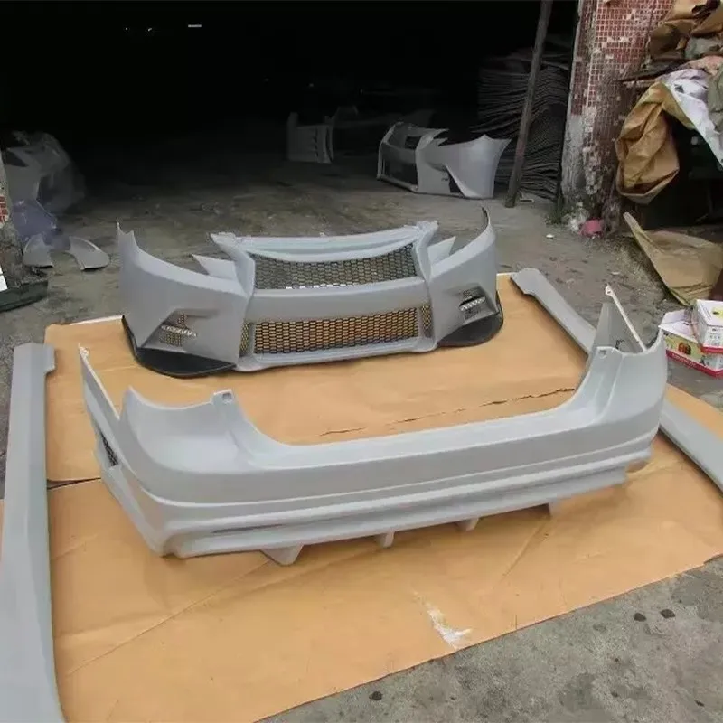 

Unpainted Body kit for Toyota Reiz 2014-2018 modified Front Bumper Rear bumper Side skirt Car Accessories