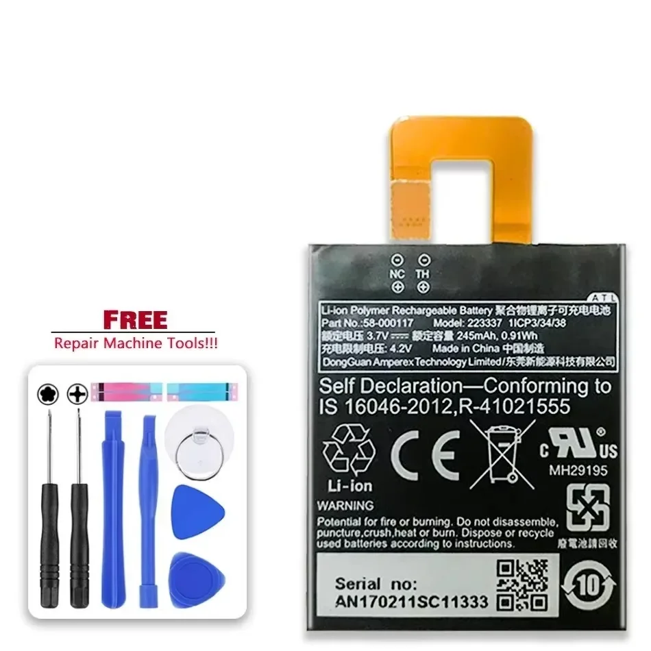 58-000117 58000117 Replacement Battery Mobile Phone For Amazon Kindle KO1 Oasis 1,2 Oasis1 Oasis 2 Oasis2 Tablet Bateira 245mAh