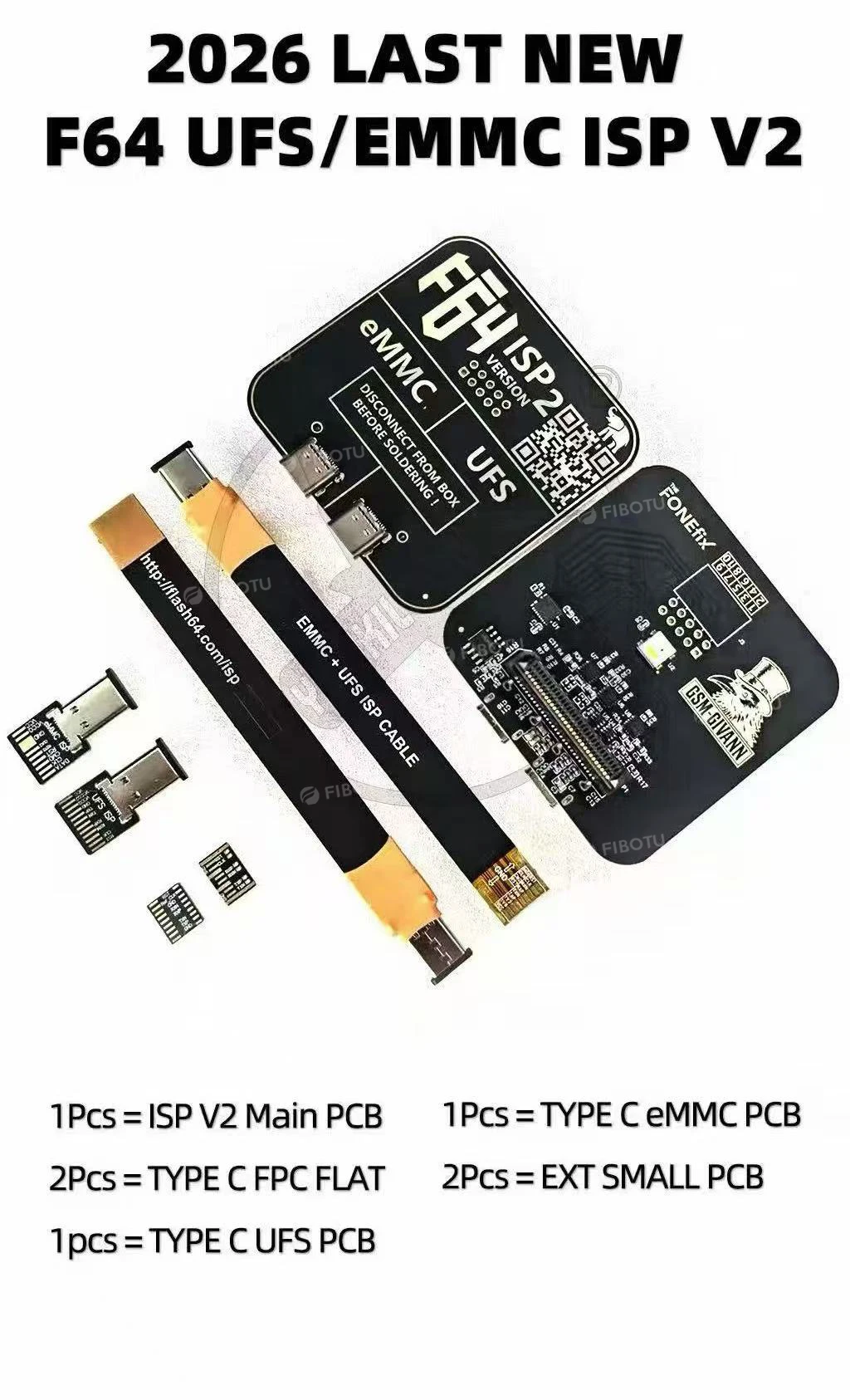 2026 LAST NEW F64 UFS/EMMC ISP V2 f64 Lite full set 100 original