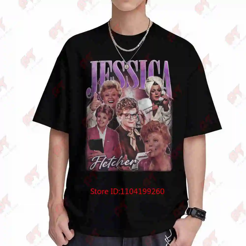 Murder She Wrote Short Sleeve Tee 100% Cotton T-Shirt