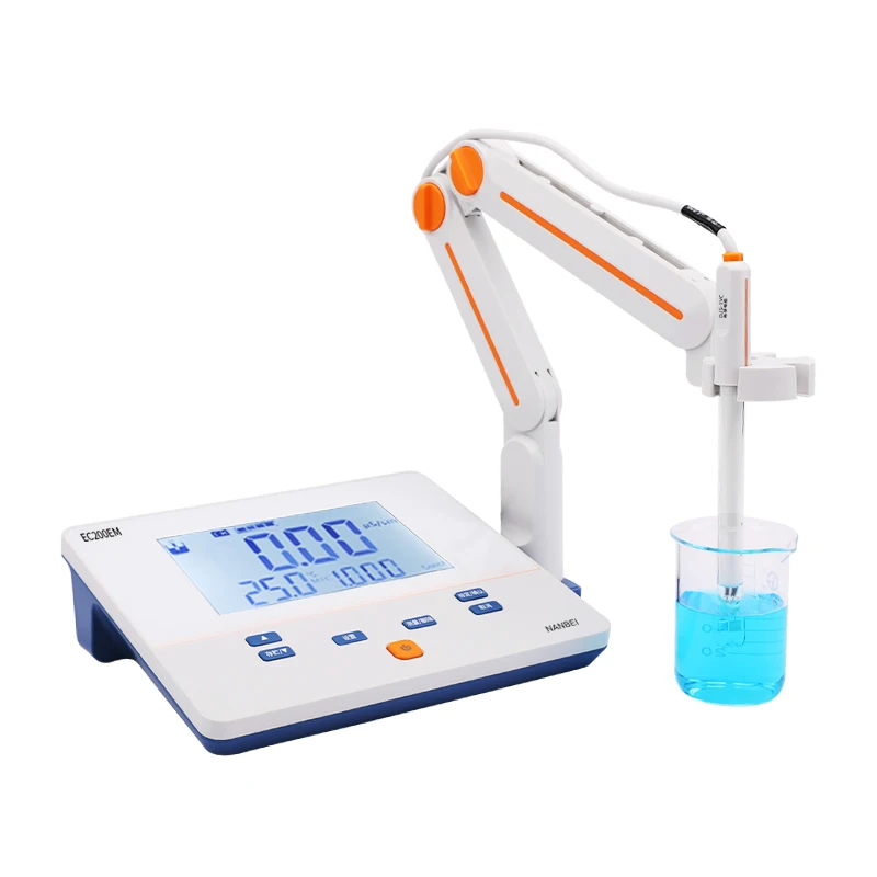 Benchtop Laboratory Agriculture Digital Conductivity Meter Automatic Temperature Compensation Water Quality Test