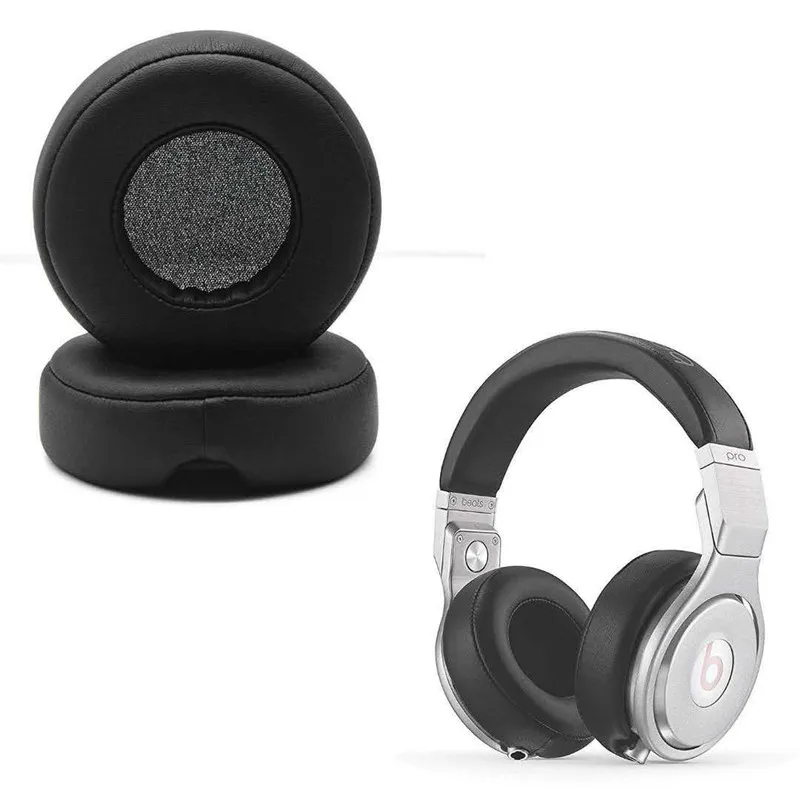 Funda para auriculares Beats Pro para Dr Dre PRO, almohadillas de desintoxicación para auriculares, cojín de espuma de cuero con proteínas suaves