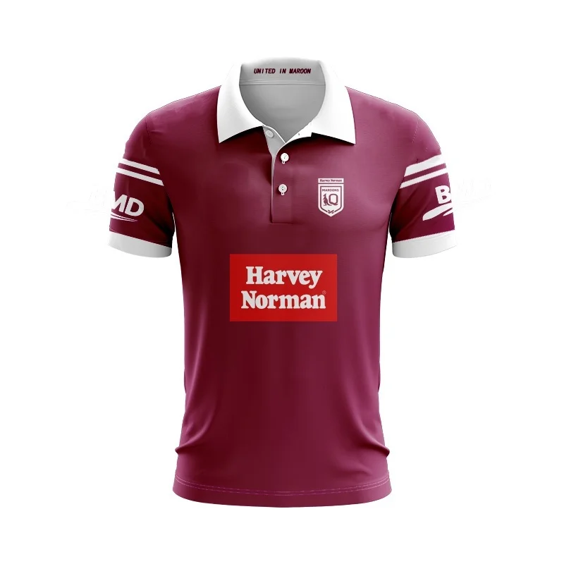 Queensland Maroons State Of Origin 2024 Training Tee-POLO