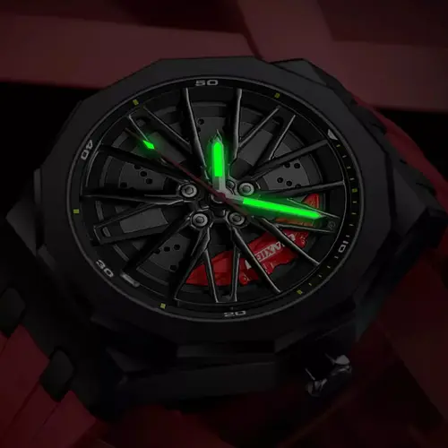 Imagen 2 del producto Nuevo reloj de pulsera informal para hombre, moda deportiva, resistente al agua hasta 5atm, relojes de cuarzo para hombre, banda de silicona, reloj Masculino