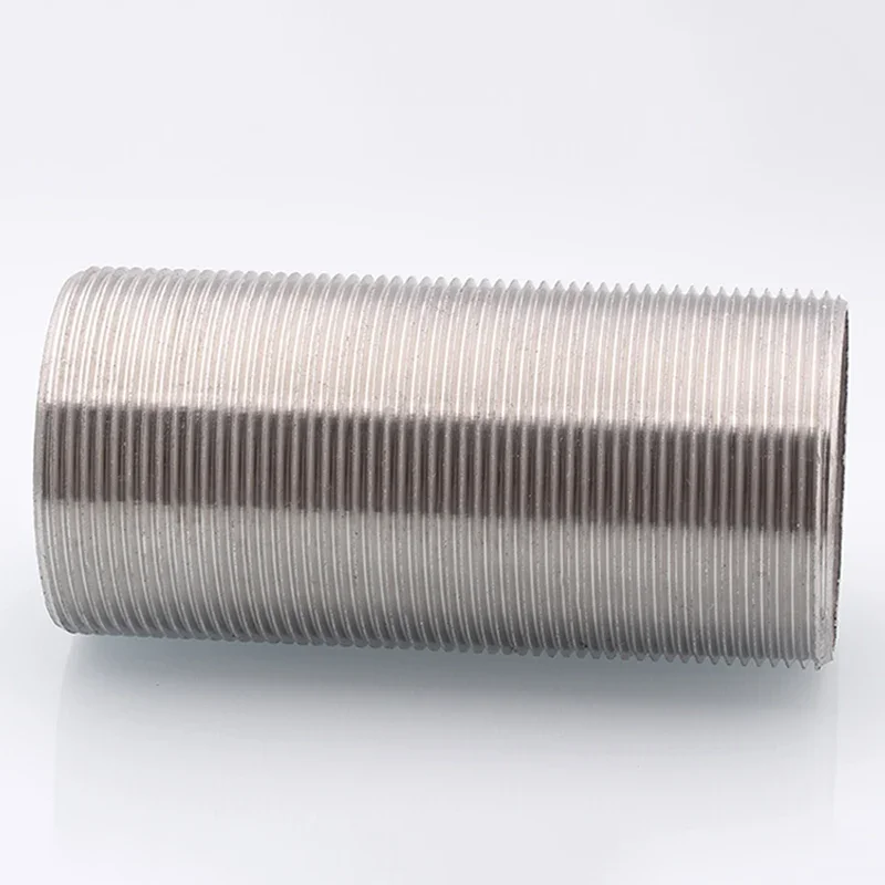 Barra filettata maschio cava in acciaio inossidabile 304 1/8 "1/4" 3/8 "1/2" 3/4 "1" 1-1/4 "1-1/2" 2 "lunghezza 30-150mm barra a vite cava