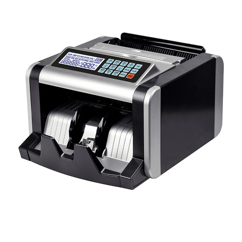 Money Cash Counter Fake Bill Detector Banknote Fast Counting Speed Portable Small Detecting Machines