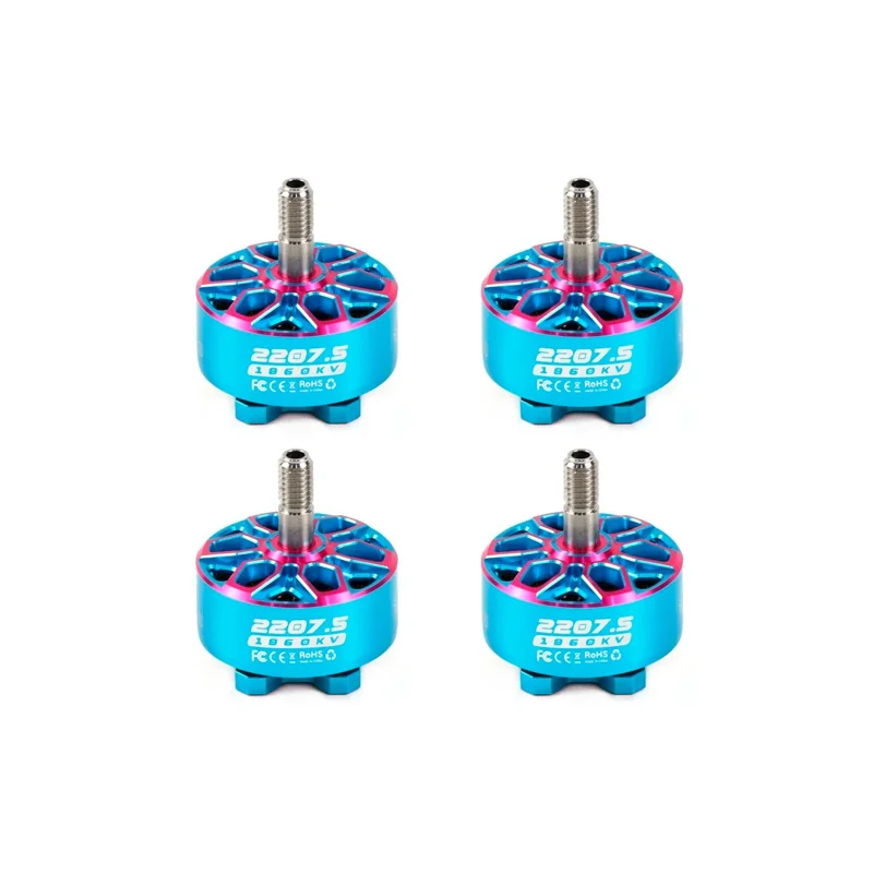AXISFLYING BANDO 2207.5 FPV Motor 1860KV 1960KV 6S 5mm Titanium Shaft 5 Inch Freestyle Cinewhoop Drone Spare Parts