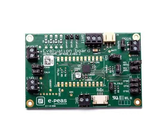 e-peas Development Board EVK10941 AEM10941 Solar Energy Harvesting IC Environmental Energy Manager