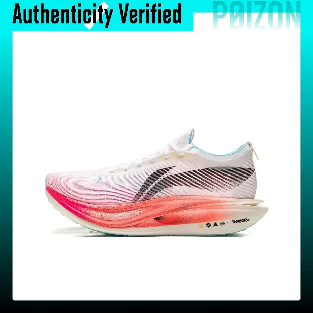 Li Ning Feidian 5 ELITE Breathable Low top Long Distance Running Sprint Racing Track & Field Competition Running Shoes ARMV003-9
