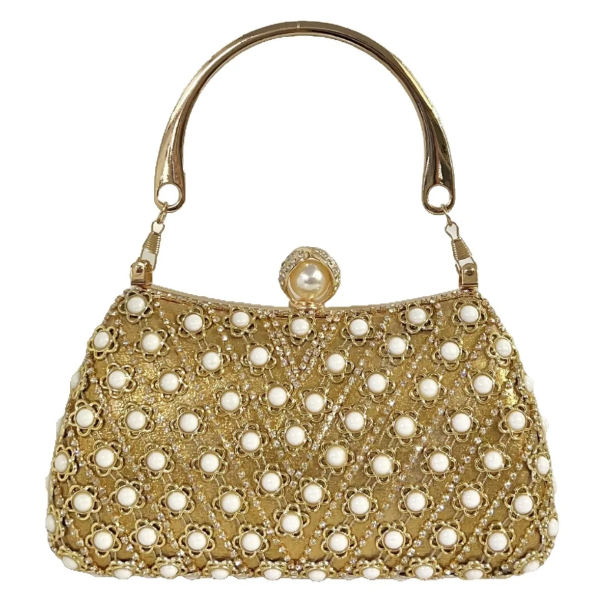 

Evening Dress Banquet Clutch Bag Diamond-encrusted Small Celebrity Texture Shoulder Messenger Portable Dinner Bag Mochilas Mujer