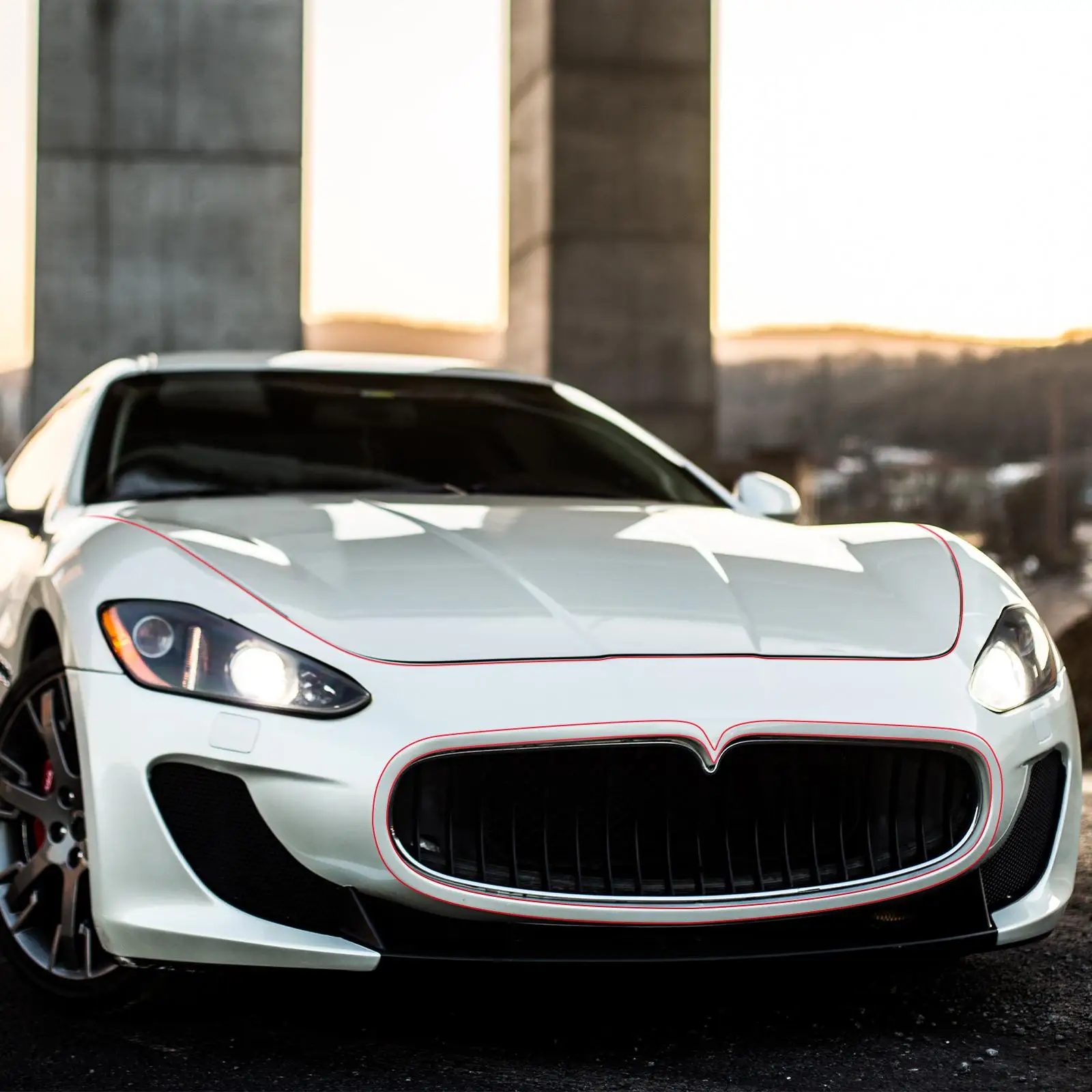 

1 Red 6mmx33m Car Decorative Tape Vibrant Polyester Strong Adhesive No Marks Automotive Electrical Trim Colored