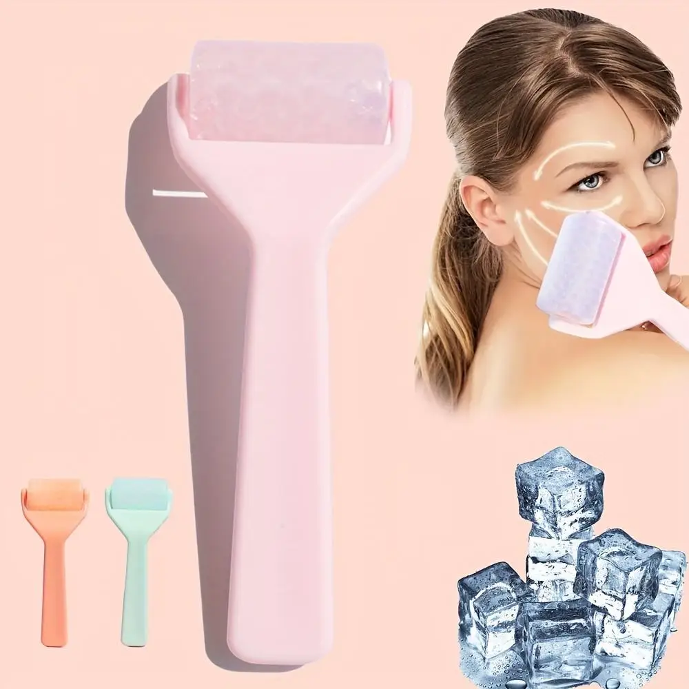 

Ice Roller,Face Care Roller Massager for Puffiness Relief Pain and Minor Injury,Skin Beauty Tool to Tighten Pores Whiten Skin