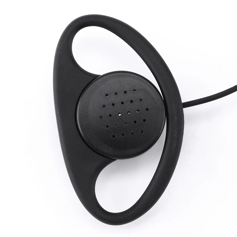 Słuchawka D Style, nie douszna, z dużymi haczykami na uszy, do radia Kenwood, Baofeng UV-5R UV-82, Quangsheng K5 TYT