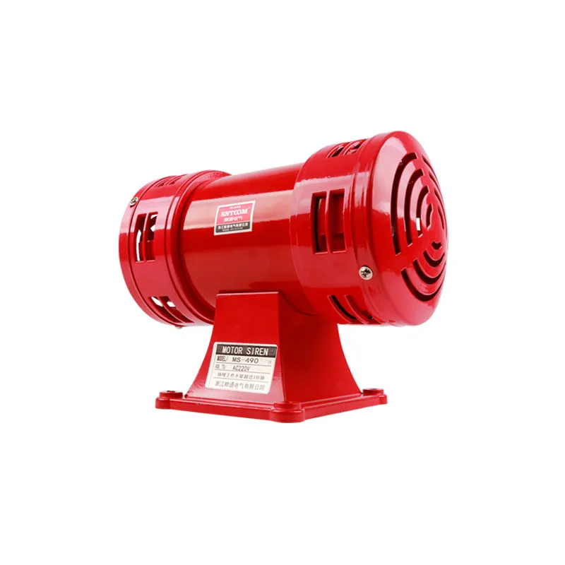 MS-790 Air Defense Siren 180DB High Decibel Alarm For Truck Boat Yacht Trailer RV Motor Driven