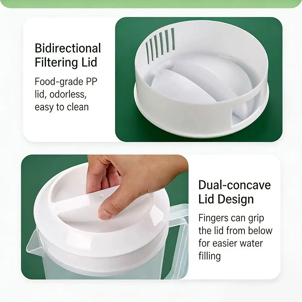 Plastic Container Transparent Water Bottle Graduated Large Capacity Cold Water Bottle Plastic Pour Measuring Cup Beer
