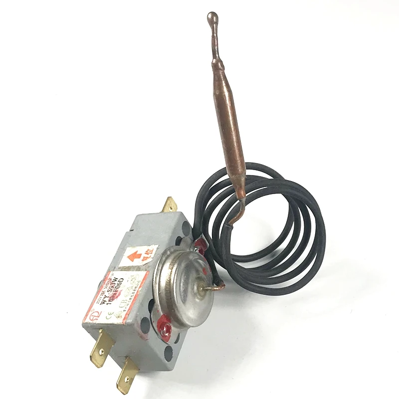 250VAC 20A 4 Pin Terminals Thermostat for Electric Water Heater Kettle WQS93-12