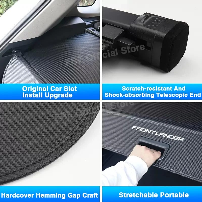 for Mitsubishi Eclipse Cross 2018 2019 2020 2021 2022 2023 2024 Accessories Trunk Curtain Mat Rear Curtain Retractable Interior