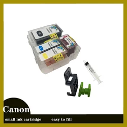 Cartucho de tinta compatible con canon PIXMA, kit de recarga inteligente PG 510 511, IP2700, IP2780, IP2880, MP240, 250, 260, 270, 280, 480