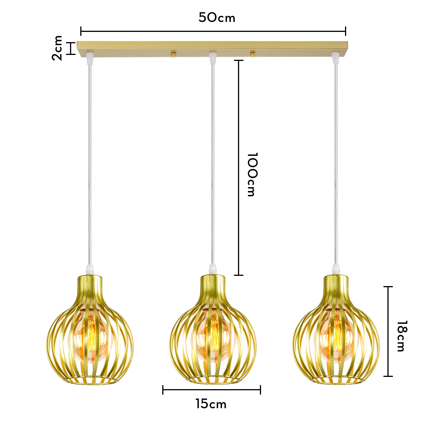 Retro Industriële Hanglamp Kap Geometrische Moderne Ijzeren Lampenkap Restaurant Hanglamp Creatieve Gang Verlichtingsarmatuur