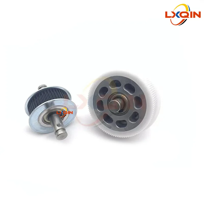 LXQIN Printer Driving/Driven Pulley Timing Belt Pulley 45 Tooth for Allwin Human Xuli Sky-Color Large Format Printer Pulley
