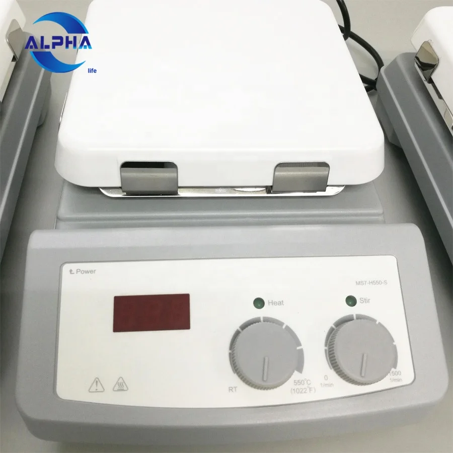 Laboratory Chemical Magnetic Stirrer Machine with Hot Plate