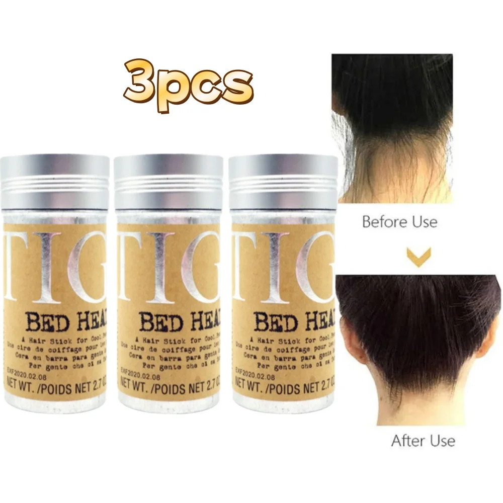

3 шт., воск для укладки волос, эко-гель-карандаш, артефакт для сломанных волос, восковая палочка для волос, гель-крем для мужчин и женщин, аксессуары для укладки волос