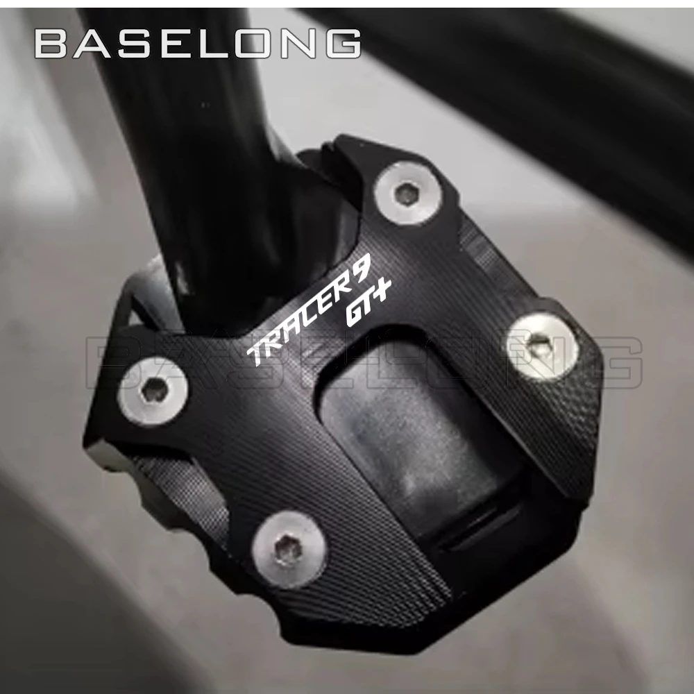 TRACER 9 GT TRACER9GT Kickstand Extension Side Stand Plate Enlarger For Yamaha XSR900 MT09 2021 2022 2023 2024 2025 Motorcycles