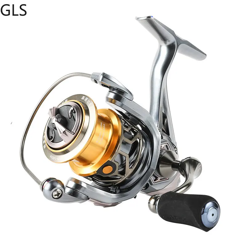 

GLS 2500-Series Super Smooth Saltwater Freshwater Spinning Reel 7+1BB Carbon Fiber Body Long Throw Fishing Reel