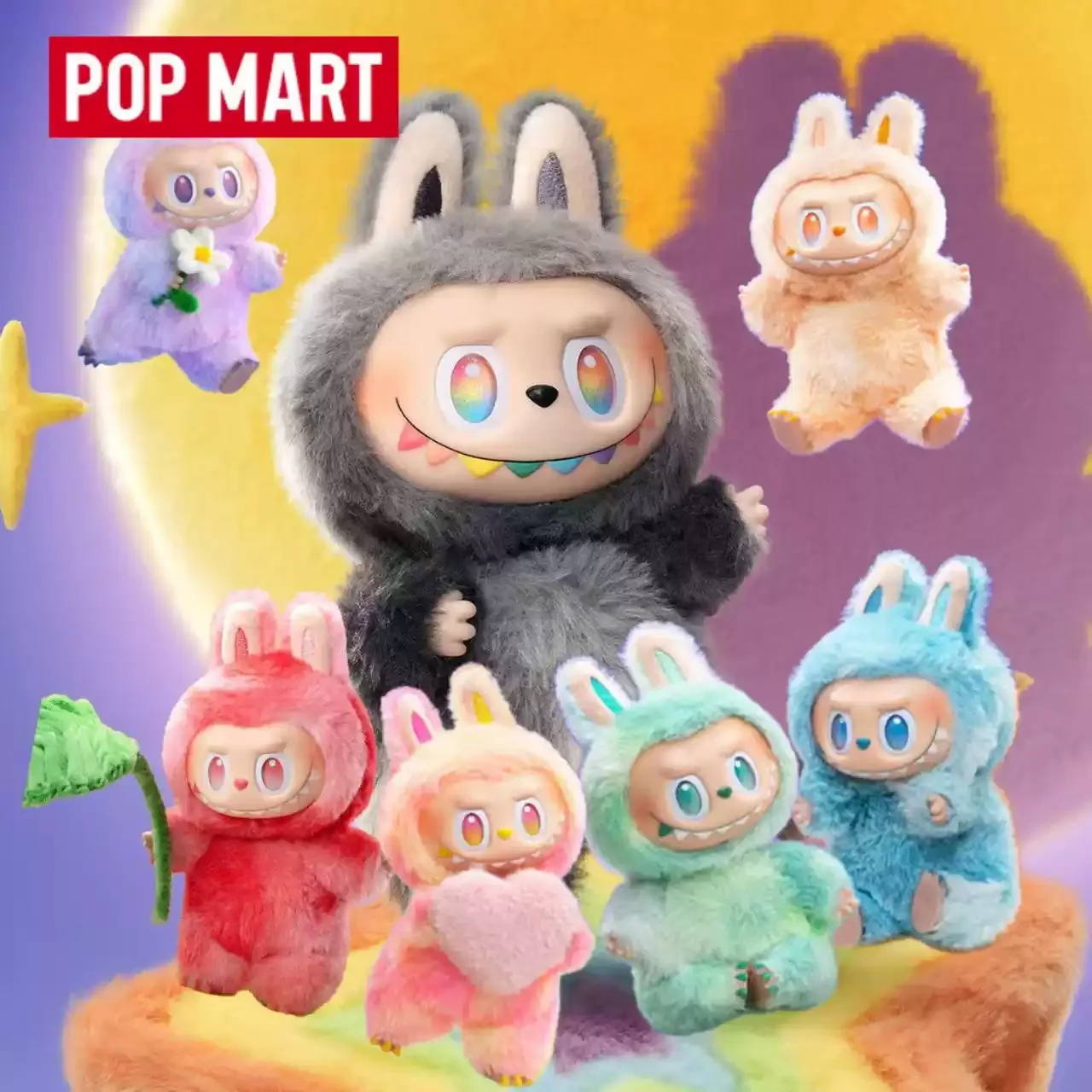 

POP MART LABUBU THE MONSTERS 3.0 Big into Energy Charismatic Vinyl Plush Blind Box Guess Bag Trendy Mystery Treasure Gift