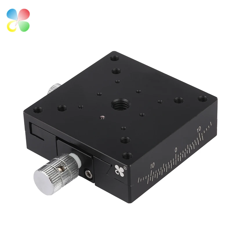 NEW C&K Quality Guarantee JT 60*60mm Goniometer Stage Manual Tilp Stage Displacement Platform Adjustable for Test Instruments